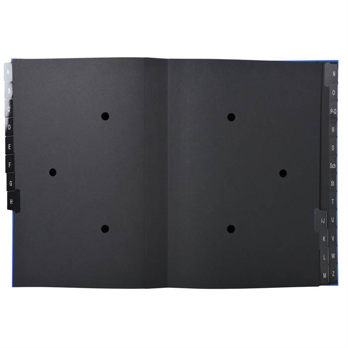 EXACOMPTA Pultordner, DIN A4, A-Z, 24 Fächer, blau (8701763)-2