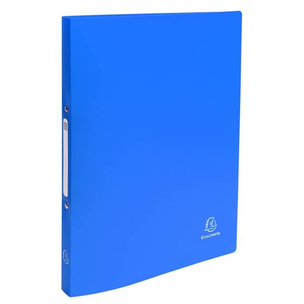 EXACOMPTA Ringbuch PP, 2-Ring-Mechanik, DIN A4, blau
