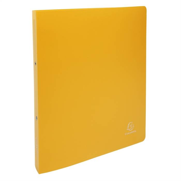Ringbuch Uni A4 Maxi PP 2 Ringe 30mm gelb-0