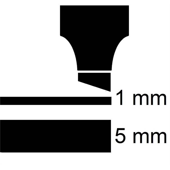 Textmarker 3x Neon gelb mit Keilspitze3er Pack Strichbreite ca. 1-5 mm, einzeln Entnehmbar-1