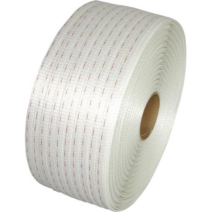 Umreifungsband aus Polyester, gewebt, 19 mm x 500 lfm., Kern-Ø 76 mm,-0