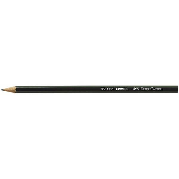 Faber-Castell Bleistift 111101 Sechseckform B schwarz