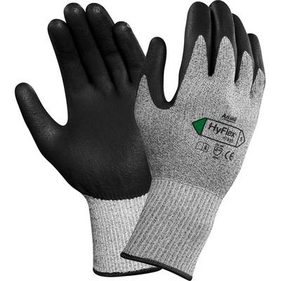 12 x Handschuhe HyFlex 11-435, Gr.11, schwarz/grau mel.