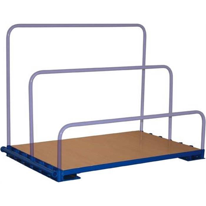 VARIOfit Einsteckbügel für Plattenwagen/-ständer 1600x900mm RAL 5010 Enzianblau-0