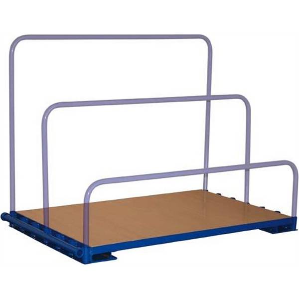 VARIOfit Einsteckbügel für Plattenwagen/-ständer 1600x900mm RAL 5010 Enzianblau