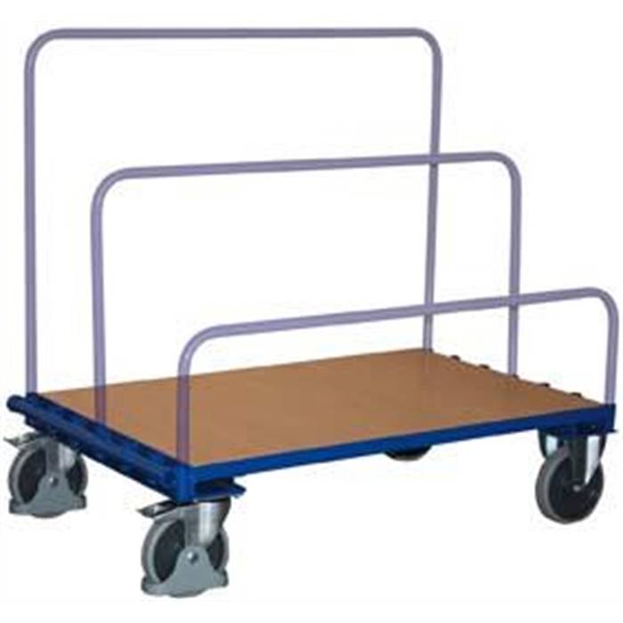 VARIOfit Einsteckbügel für Plattenwagen/-ständer 1600x900mm RAL 5010 Enzianblau-4