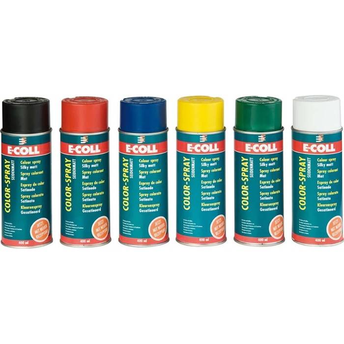 Color-Spray seidenmatt 400ml feuerrot E-COLL-0