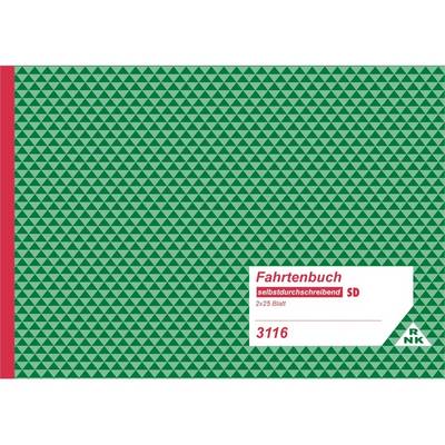 Formularbuch Fahrtenbuch A5 LKW 2x25 Blatt selbstdurchschreibend-0