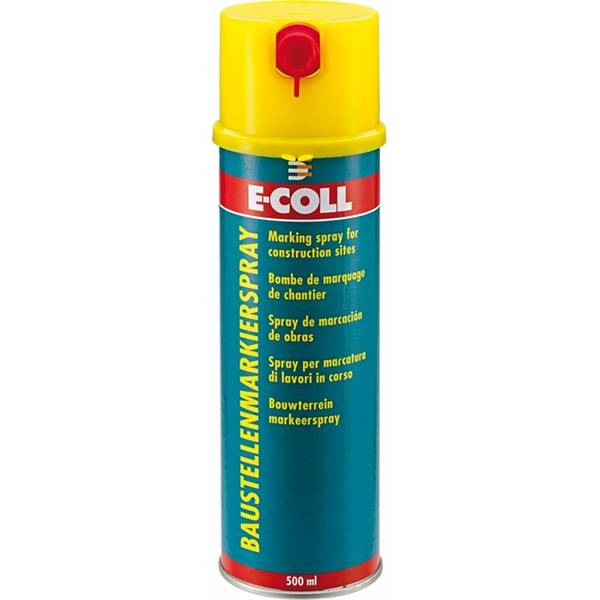 Baustellenmarkierspray 500ml pink E-COLL