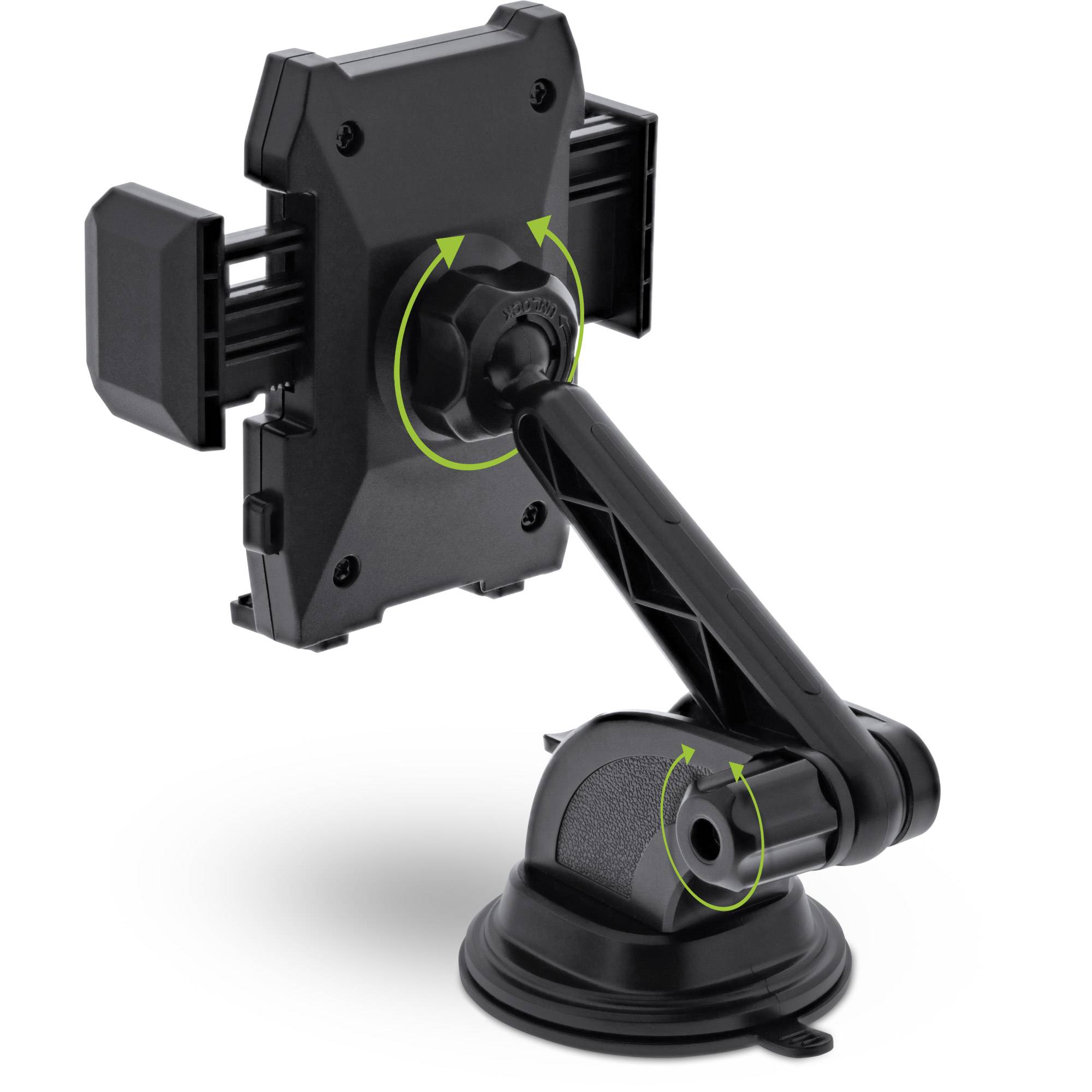 InLine® KFZ Smartphone Halterung mit Saugnapf oder für Lüftungsgitter, universal-2