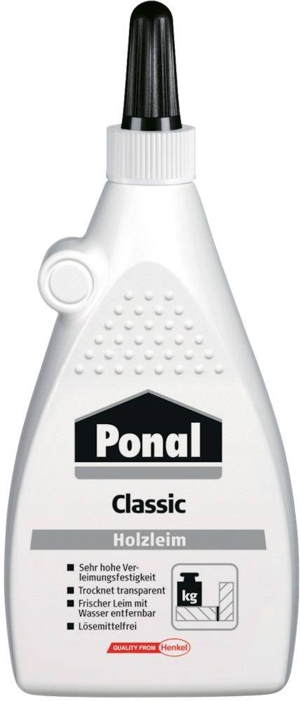 Holzleim Classic 120g EN 204: D1,D2 Flasche PONAL