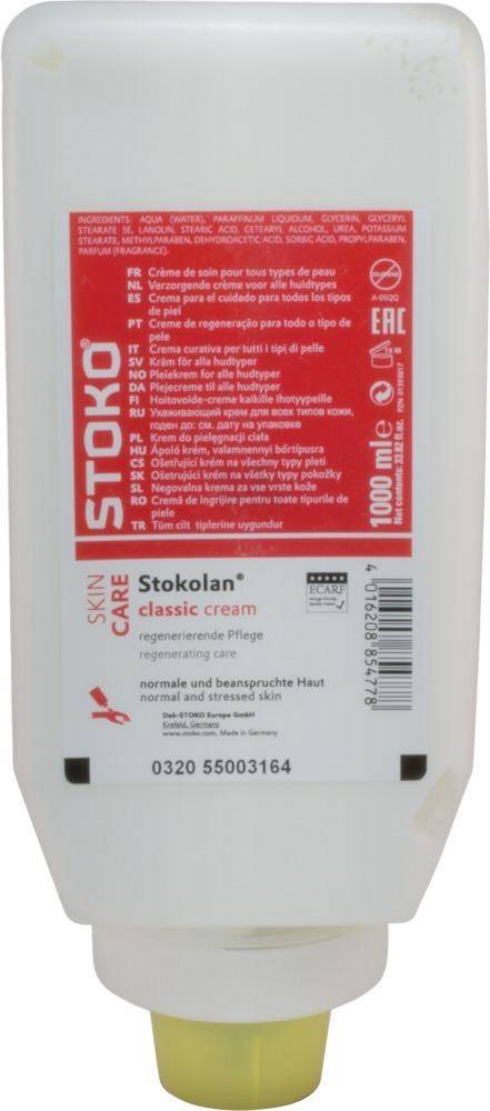 Hautpflegecreme STOKOLAN 1000ml Softfl. classic-0