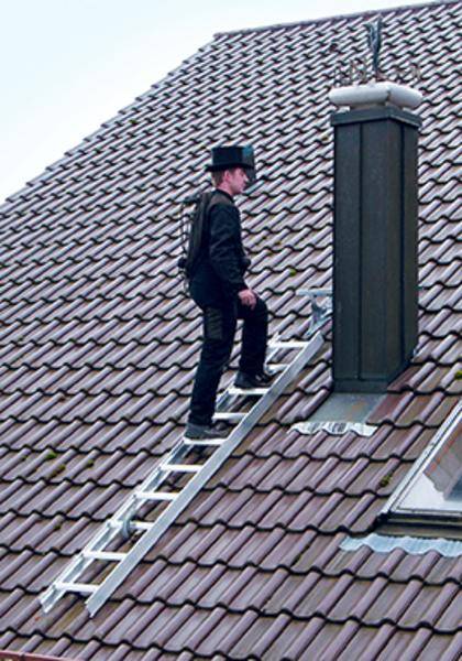 MUNK Günzburger Steigtechnik Guenzburger Steigtechnik 11112 Aluminium Dachleiter Silber 3.6 kg-4