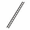 Dachleiter, 15 Sprossen, Braun