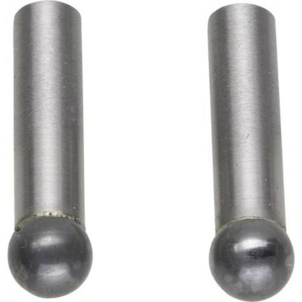 Messeinsätze mit kugeligen Tastflächen Paar Länge 23mm
