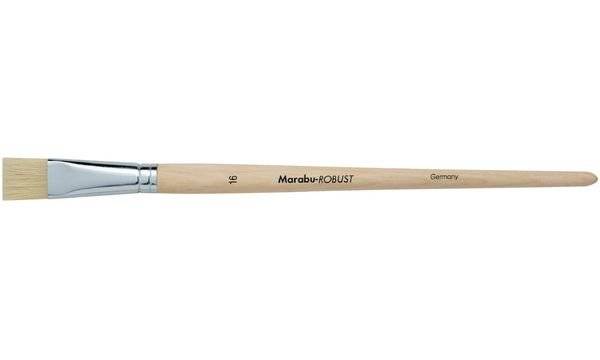 Marabu Borstenpinsel Robust, flach, Gr. 10 (57200217)-1