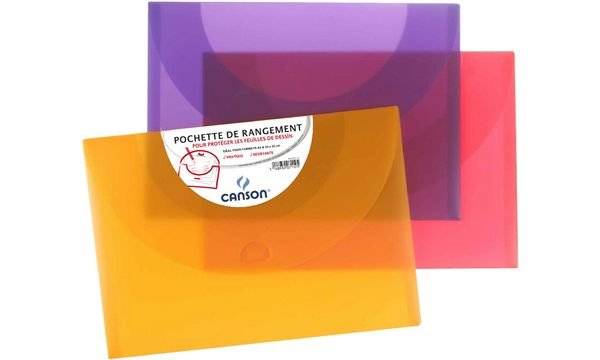 CANSON Zeichnungsmappe, 270 x 350 mm, leuchtende Farben (5299119)-1