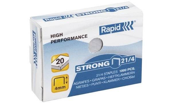 Rapid Heftklammern Strong 65/6, galvanisiert (68869000)-0