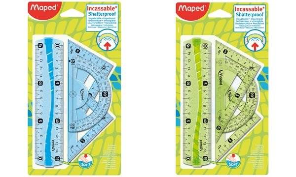 Maped Geometrie-Set Mini Flex, bruchfest, 4-teilig (82244069)-0