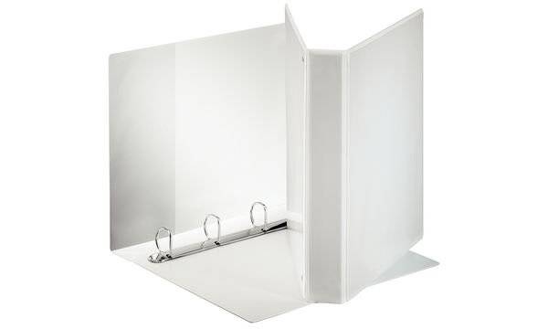 Esselte Präsentations-Ringbuch Standard, A4 Überbreite, weiß (80552910)