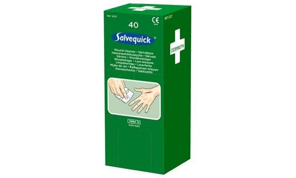 Wundreiniger Salvequick sterile physiologische Kochsalzlösung SALVEQUICK-0