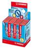 STABILO 3er-Pack Tintenrollerminen »´s move easy«