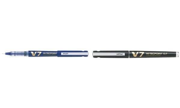 PILOT Tintenroller V7 Hi-Tecpoint, nachfüllbar, blau (5045256)-0