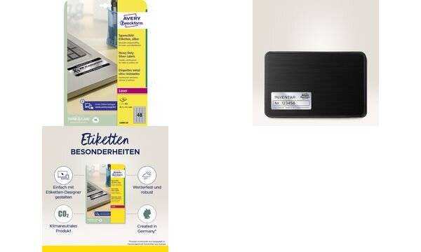 Typenschildetikett 210x297mm 20 St./Pack. - Artikel: 129184895
