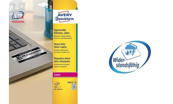 Typenschildetikett 210x297mm 20 St./Pack. - Artikel: 129184895-1