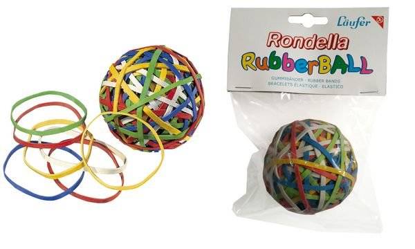 Läufer Gummibänder RONDELLA Rubberball im Beutel - 130 g-1