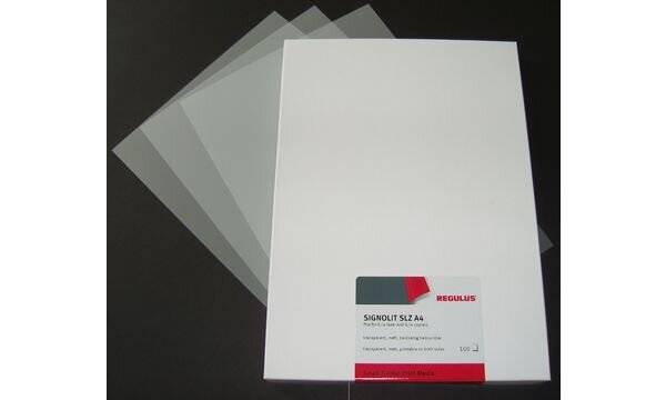 REGULUS Laserdrucker-Folie SIGNOLIT SLZ, matt, DIN A4-1