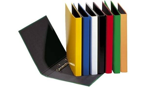 Ringbuch Basic Colours DIN A4 2Ringe PP blau-3