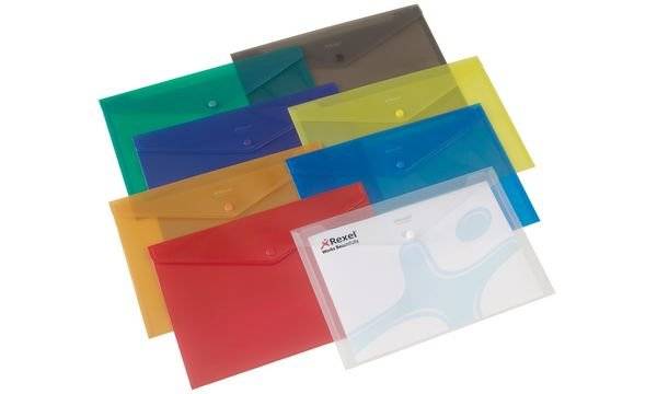 Rexel Dokumententasche Folder, DIN A4, farbig sortiert (59161295)