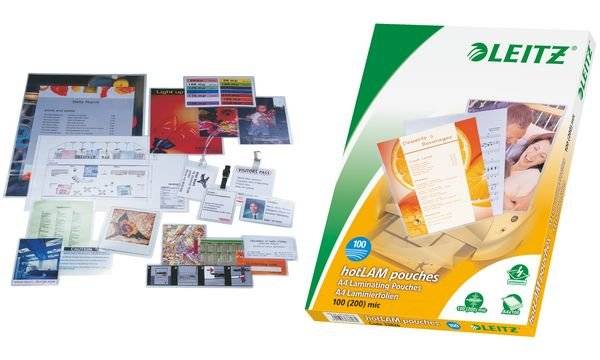 LEITZ Laminierfolientasche, DIN A3, glänzend, 250 mic (80338360)-0