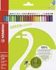 STABILO Buntstifte GREENcolors, 18er Karton-Etui (5650028)