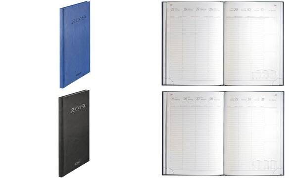 herlitz Taschenkalender Sidney 2019, schwarz (50010820)-1