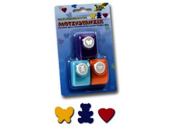 folia Motiv-Locher Ganzjahresmotive, klein, Set 3 (57905380)