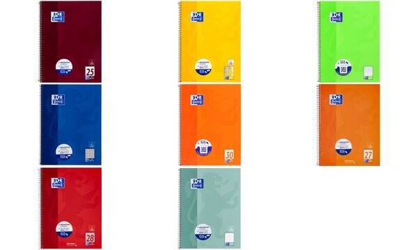 Oxford Collegeblock, DIN A4+, kariert, 80 Blatt (5401182)-1