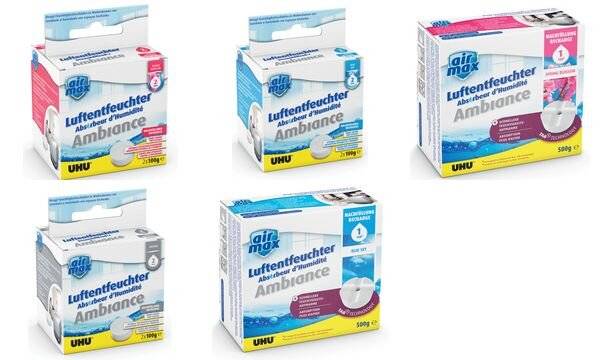 UHU Nachfülltabs airmax Ambiance, 2 x 100 g, geruchsneutral (5654557)-0