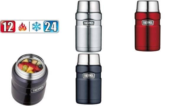 THERMOS Speisegefäß STAINLESS KING, 0,71 Liter, rot
