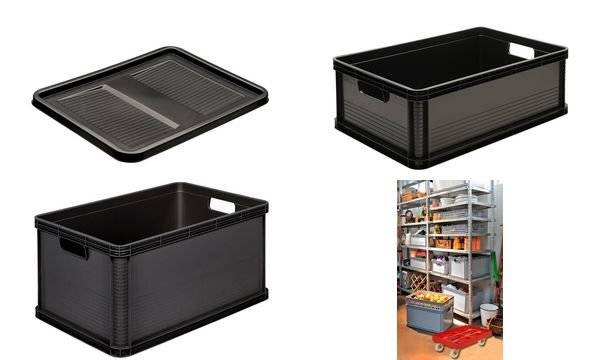 keeeper Deckel roberta für Transportbox robert, graphite (6440583)-1