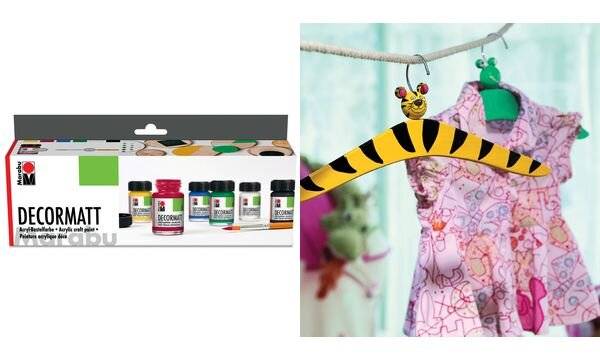 Marabu Acrylfarbe "Decormatt", Starter Set-0