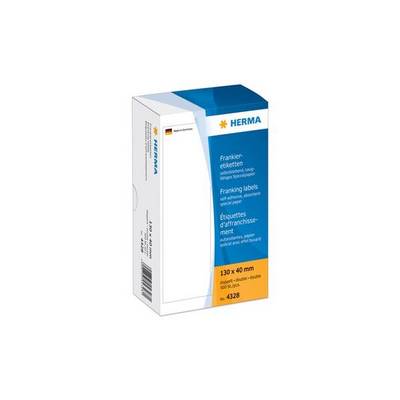 Frankieretikett 163x44mm einzeln weiß 500 St./Pack. - Artikel: 129055900-0