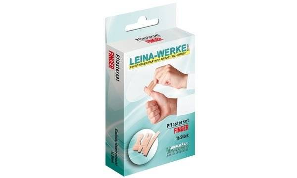 LEINA Pflaster-Set Finger, 16-teilig, hautfarbe (8975403)-1