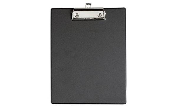 MAUL Klemmbrett mit Folienüberzug, DIN A5, schwarz (62060429)-1