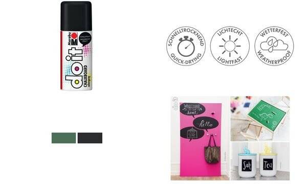 Marabu Sprühfarbe do it CHALKBOARD, tafel schwarz (57201922)-0