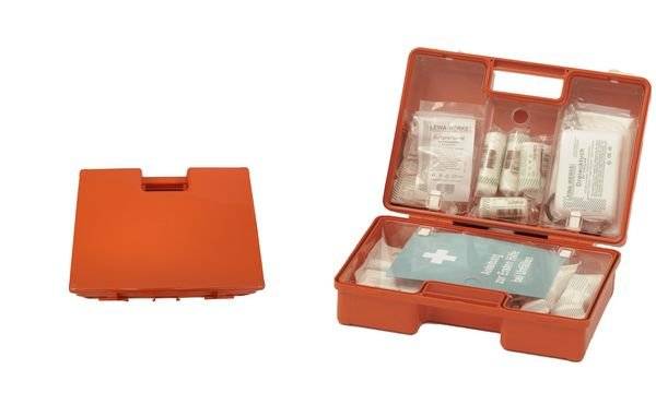 LEINA Erste-Hilfe-Koffer SAN, Inhalt DIN 13169, orange (8921034)-0