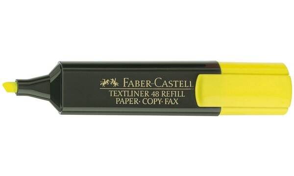 Faber-Castell Textmarker TEXTLINER 48 REFILL 154807 Gelb 1 mm, 5 mm 1 St.-2