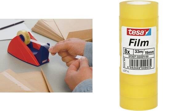 tesa STANDARD Klebefilm 15 mm x 66 m transparent 57388-00001-00