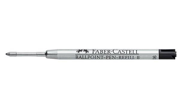 FABER-CASTELL Kugelschreiber-Großraummine F, schwarz (5660621)